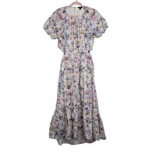 J. Crew Flora Obscura Maxi Dress